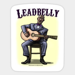 Huddie Leadbelly Ledbetter Sticker